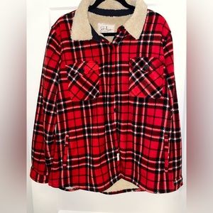 SOHO Threads Warm Plaid Jacket